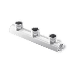 COLECTOR DIST ROSCADO M-M 2"X1 1/2" blanco