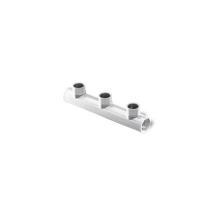 COLECTOR DIST ROSCADO M-M 2"X1 1/2" blanco